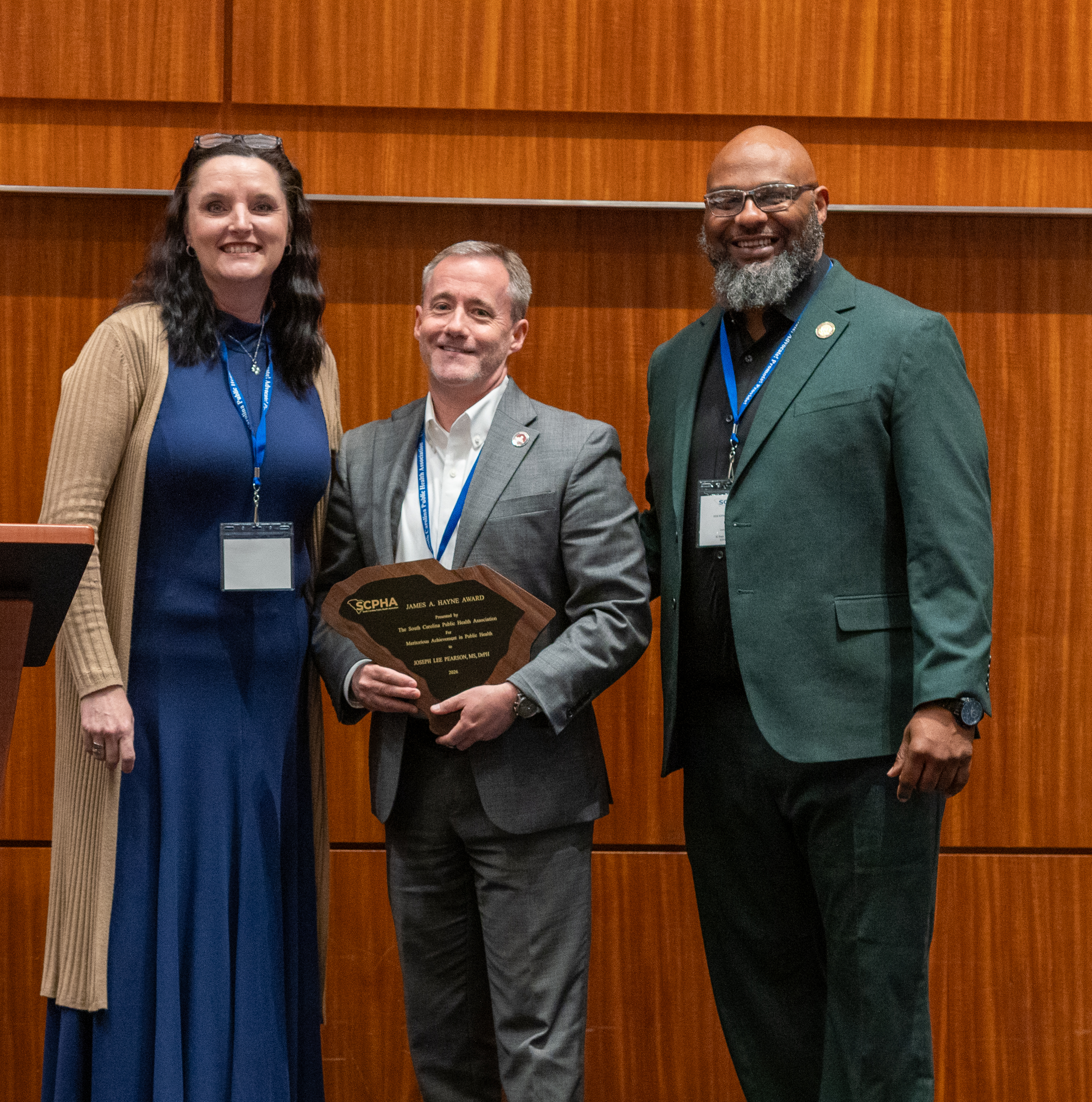 2026 James A. Hayne Award - Dr. Lee Pearson