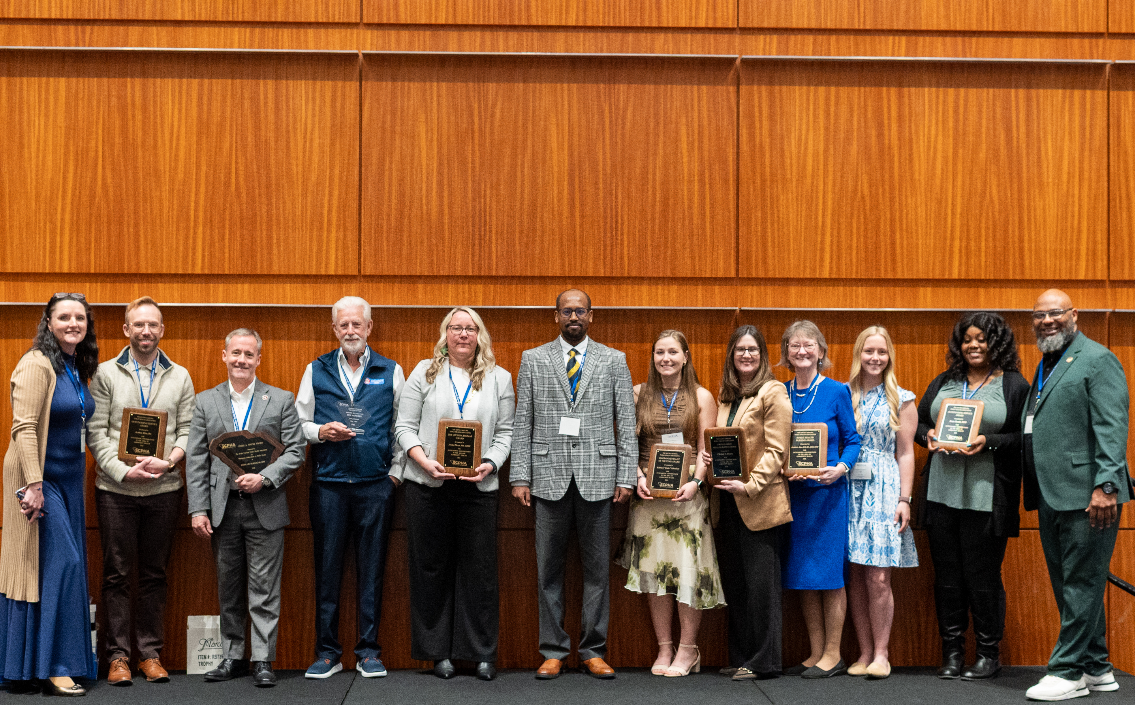 2026 SCPHA annual conference scholarship and award winners