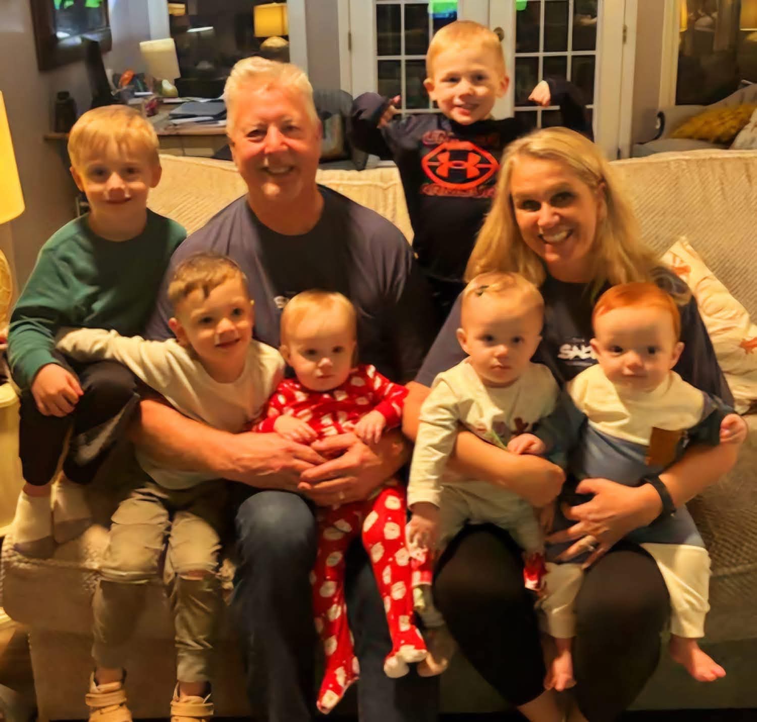 SCPHA Executive Director Jessica Seel with her family, including husband and grandchildren